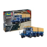1/24e Revell Büssing 8000 S 13 avec remorque (Platinum edition)