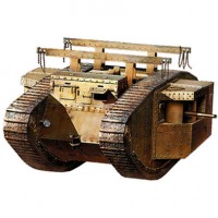 1/72e Master box MK I Male British tank, bande de Gaza