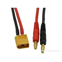 Cordon de charge XT60 30cm 14AWG