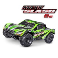 Traxxas Maxx Slash 6S 4WD Brushless TQi TSM RTR Vert SUR-COMMANDE