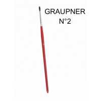Pinceau Graupner N°2 spécial maquette