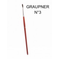 Pinceau Graupner N°3 spécial maquette