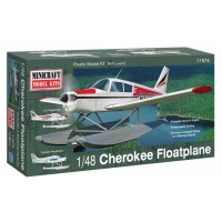 1/48e Minicraft Piper Cherokee hydravion