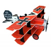 RC Factory Crack Fokker "Red Baron" 890mm Kit