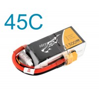 Accu LiPo Tattu 1300mAh 4S 14,8V 45C XT60