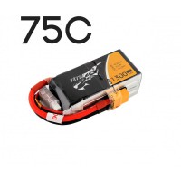 Accu LiPo Tattu 1300mAh 4S 14,8V 75C XT60