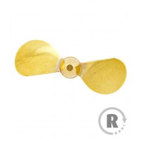 Hélice Raboesch bipale laiton 40/M4/D pas 41,0 type A