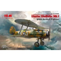 1/32e ICM Gloster Gladiator Mk.I British Fight WWII