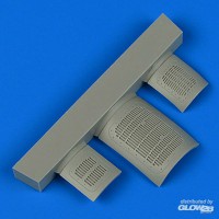 Grilles de refroidissement arrière Fullback Su-34 pour Kitty Hawk en 1:48