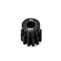 Pignon moteur Acier 12 dents Module 1 - axe 5mm