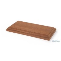 Base bois 240x115mm pour socle (ber) de type maquette