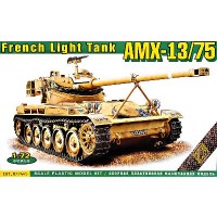 1/72e Ace Models AMX-13/75 - CHAR LÉGER FRANÇAIS - ARMÉE ISRAÉLIENNE - 1967