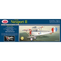 1/12e Guillow's Nieuport II Kit 610mm SUR-COMMANDE