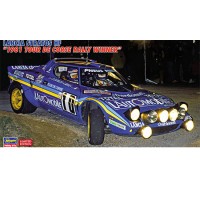 1/24e Hasegawa Lancia Stratos HF "1981 Tour de Corse Rally Winner"