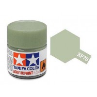 Pot de peinture acrylique Tamiya XF-76 Gris Vert mat 10ml