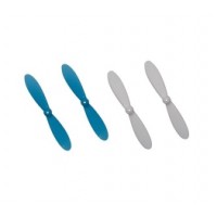 SET 4 HELICES BLEU/BLANC 4pcs - H4 GRAVIT NANO