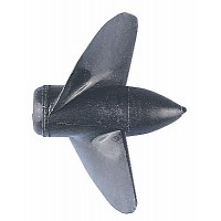 Hélice marine carbone bipale 26/36mm M2 droite