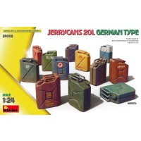 1/24e MiniArt Set de JerryCans 20L Type Allemand