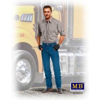 1/24e Master box Série camionneurs Stan (Long Haul) Thompson