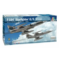 1/32e Italeri F104 Starfighter G/S (Reconnaissance Photo) Version RF améliorée