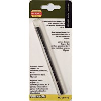 Proxxon Lame Super Cut pour bois, grossièrement dentées (No.9: 14 dents sur 25mm), 12 pièces