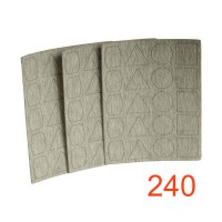 3 feuilles abrasives grain 240 pour Proxxon PS 13/12