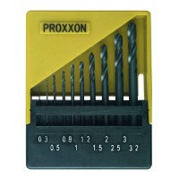 Coffret de 10 forêts HSS DIN 338 Proxxon MICROMOT