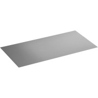Feuille d'acier revêtu d'étain K&S 102x254x0,20mm