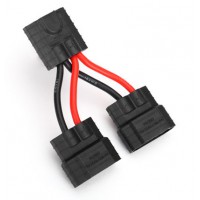 Câble Y parallèle pour batterie Traxxas 1/16 (double l'autonomie)