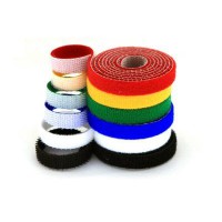 Velcro mâle/femelle 15x1000mm Bleu