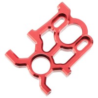 Support moteur aluminium rouge Arrma