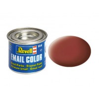 Pot de peinture Email Revell Rouge brique mat RAL 3009 14ml 32137