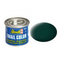Pot de peinture Email Revell Noir-vert mat 14ml 32140