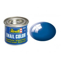 Pot de peinture Email Revell Bleu france brillant RAL 5005 14ml 32152