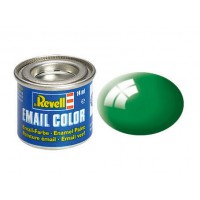 Pot de peinture Email Revell Vert émeraude brillant RAL 6029 14ml 32161