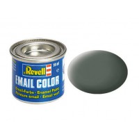 Pot de peinture Email Revell Gris olive mat RAL 7010 14ml 32166