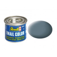 Pot de peinture Email Revell Gris bleu mat RAL 7031 14ml 32179