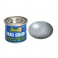 Pot de peinture Email Revell Gris acier metal 14ml 32191
