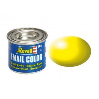 Pot de peinture Email Revell Jaune fluo satiné RAL 1026 14ml 32312