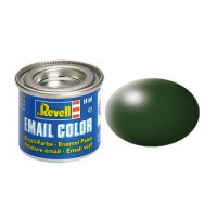 Pot de peinture Email Revell Vert foncé satiné RAL 6020 14ml 32363