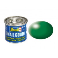 Pot de peinture Email Revell Vert anglais satiné RAL 6001 14ml 32364