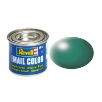 Pot de peinture Email Revell Vert satiné RAL 6000 14ml 32365