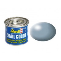 Pot de peinture Email Revell Gris satiné RAL 7001 14ml 32374
