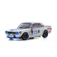 Kyosho Carrosserie Mini-Z Skyline 2000GT-R KPCG10 Racing'72 Blue No.15 (MA020)