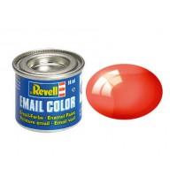 Pot de peinture Email Revell Rouge clair transparent 14ml 32731