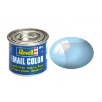 Pot de peinture Email Revell Bleu transparent 14ml 32752