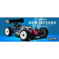 Kyosho Inferno MP11 Nitro 4WD KIT 1/8e PRE-COMMANDE