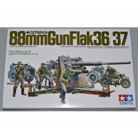 1/35e Tamiya Canon German 88mm Gun Flak 36/37