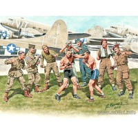 1/35e Master box MATCH DE BOXE SUR LA BASE AERIENNE