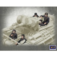 1/35e Master box Equipiers de char Allemand 1944-1945
